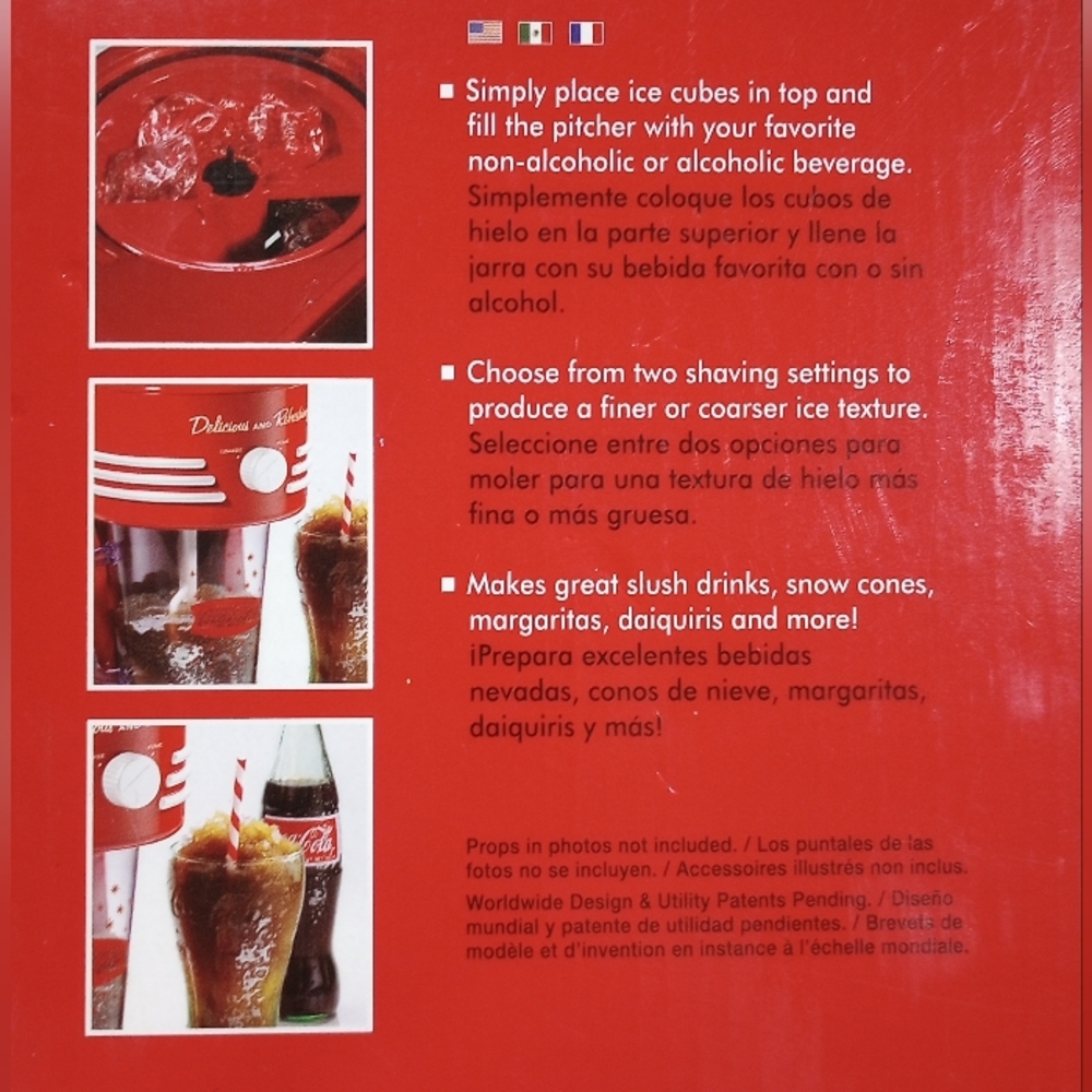 Coca-Cola Nostalgia Frozen Drink Maker,New Never Used - Picture 2 of 2
